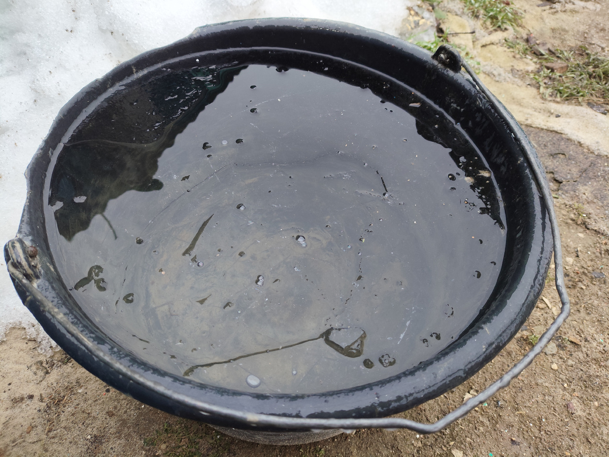 Прорубь во льду )))