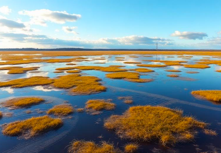 Большая часть России находится в зоне вечной мерзлоты