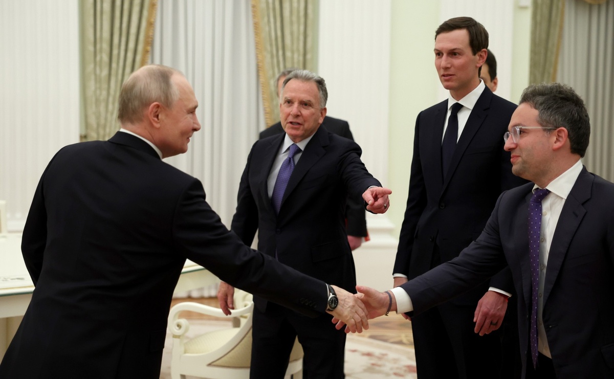 Путин 23 января принял в Кремле американскую делегацию.  Фото: пресс-служба Администрации президента РФ / kremlin.ru