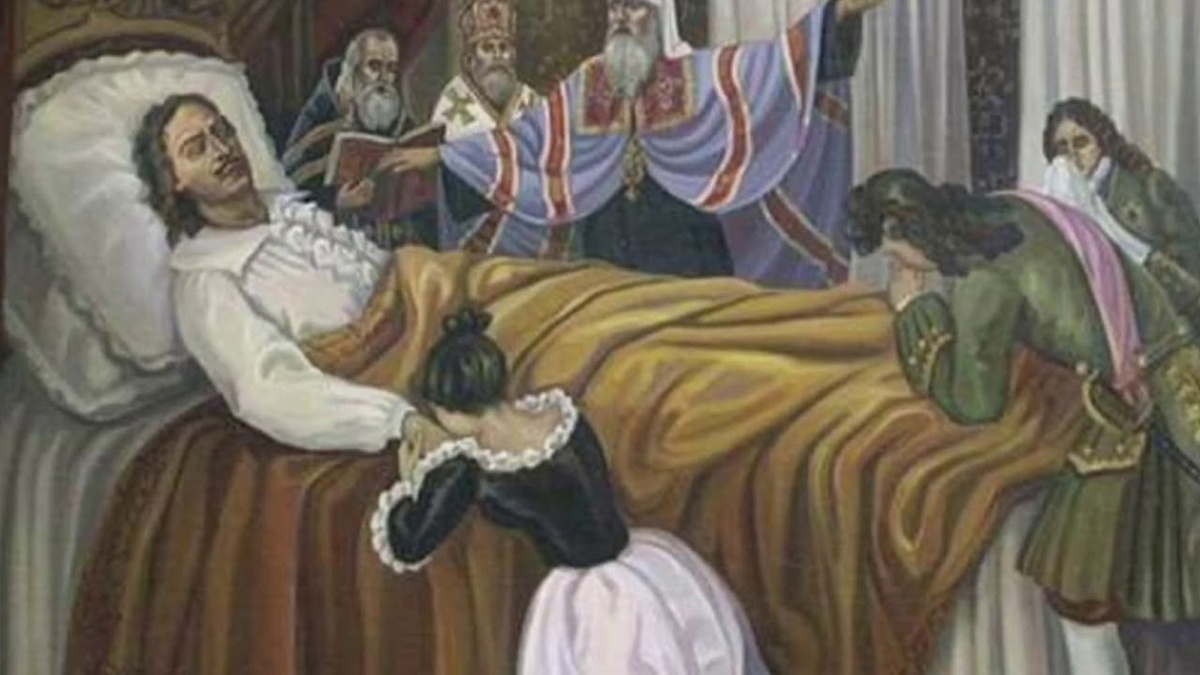Смерь Петра Первого 1725 год