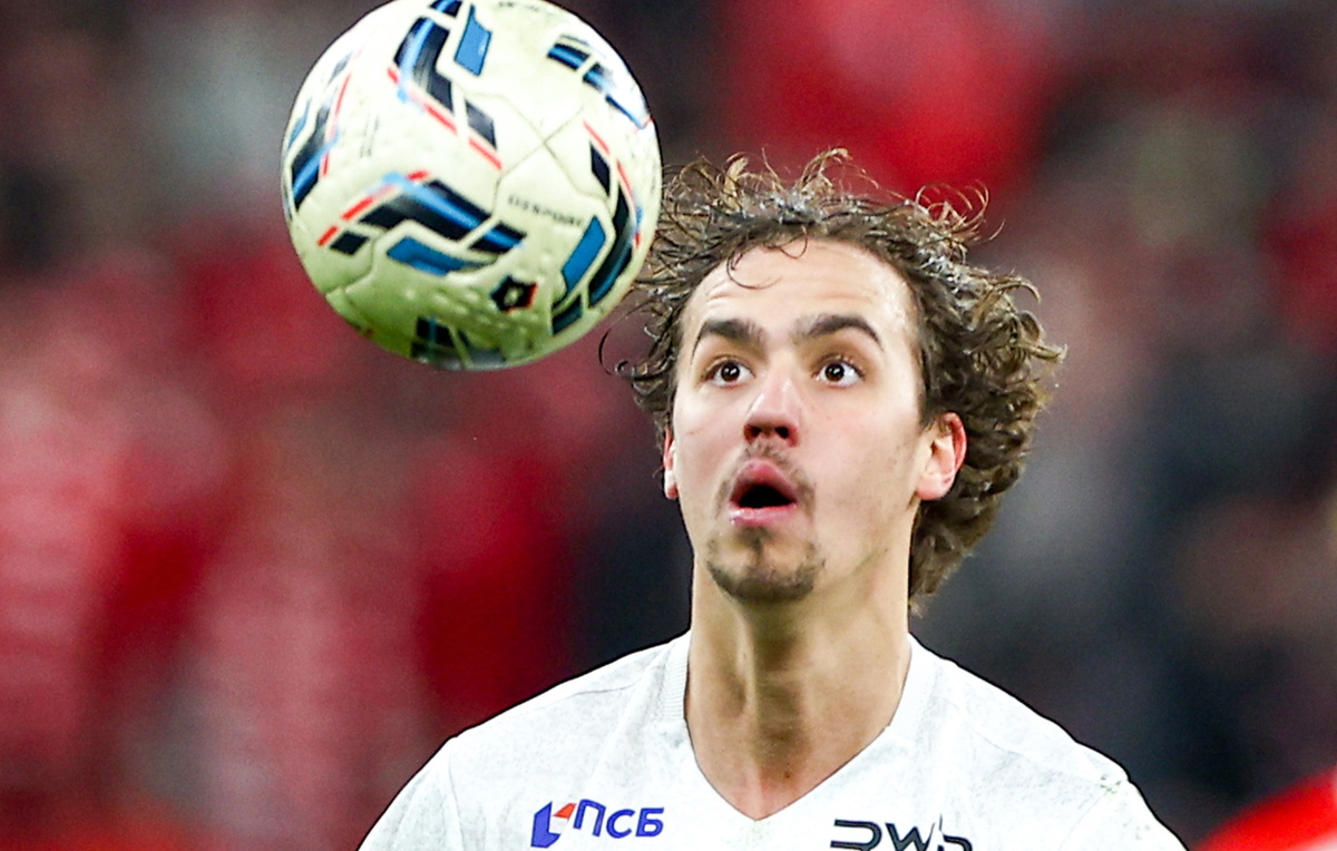    Защитник ЦСКА Матвей Лукин  Александр Щербак/ТАСС