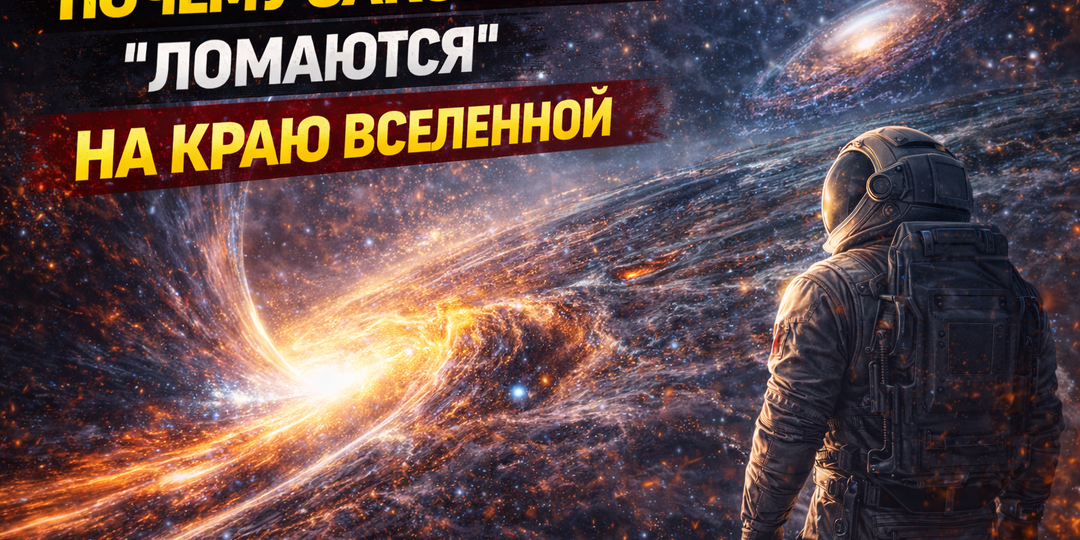 Почему законы физики "ломаются" именно на краю Вселенной?