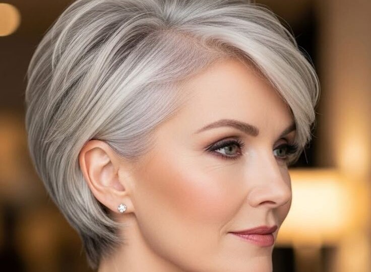 Топ 10 Модных Омолаживающих стрижек для Женщин 50-60 лет в 2026 году!