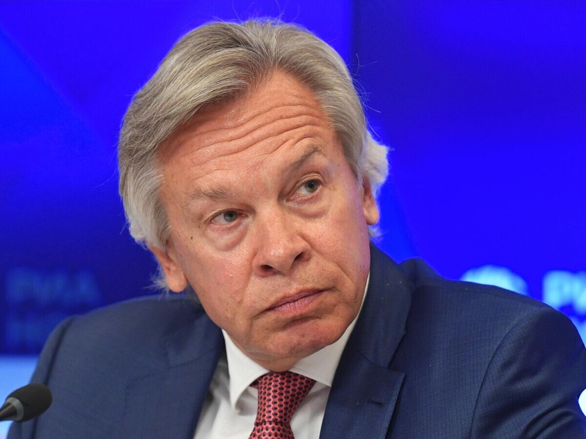    Председатель Временной комиссии Совета Федерации России по информационной политике и взаимодействию со СМИ Алексей Пушков во время пресс-конференции в ММПЦ МИА "Россия сегодня". 11 июля 2019 года | © РИА Новости / Владимир Трефилов