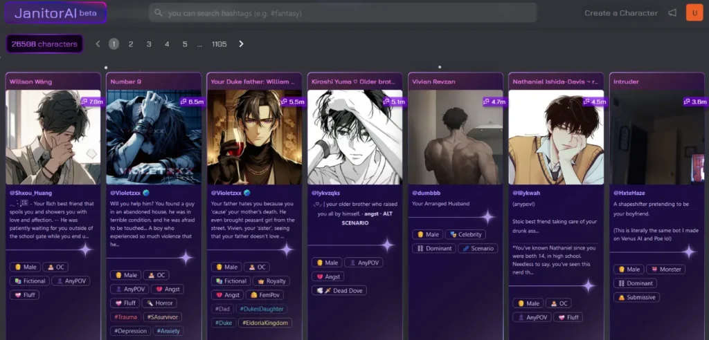 Janitor AI в 2026: как работают персонажи, вход, настройка и реальные сценарии использования