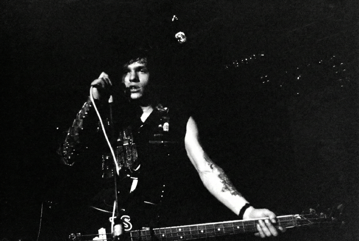 Вадим «Сева» Ходасевич, Фронт, фестиваль Baltic Death Zone, 18-19 декабря 1992 г, ЛДМ. Фото: Леонид Новиков