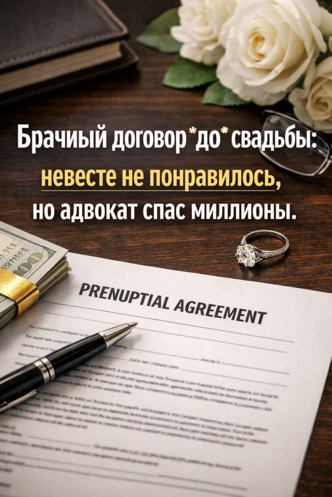    brachnyi-dogovor-do-svadby-advokat-sokhranyl-miliony-i-zashchitil-interesy-nevesty Venim