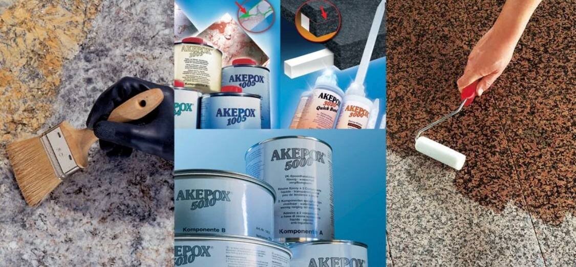 Пример профессиональной косметики по уходу за камнем