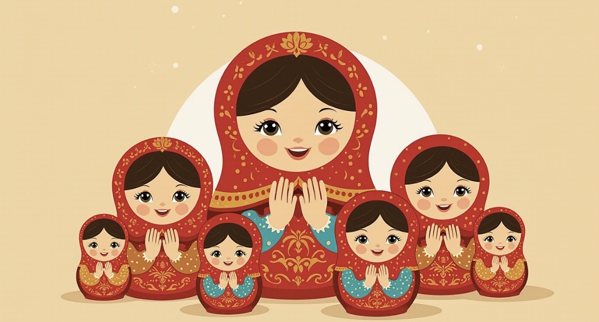 Рисунок создан ИИ. Вот они -разные поколения, повторяющиеся действия)