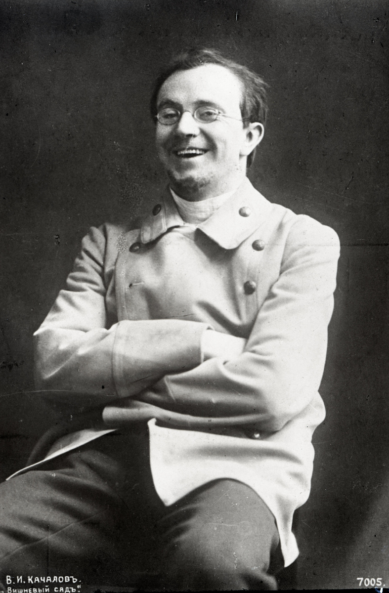 Василий Качалов - первый исполнитель роли Пети Трофимова. "Вишневый сад", 1904 г.