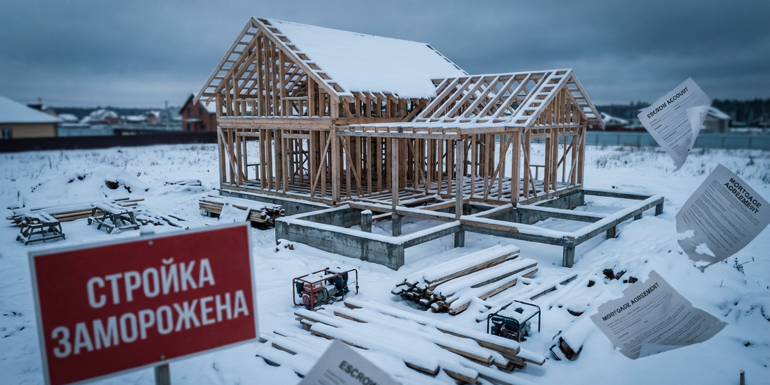 Как российский рынок частного жилья пережил идеальный шторм: эскроу, ипотека и 20 тысяч обманутых