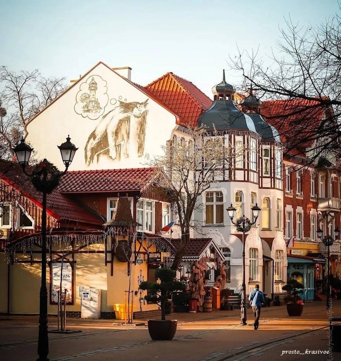 Зеленоградск. Курортный проспект. Фото prosto_krasivoe