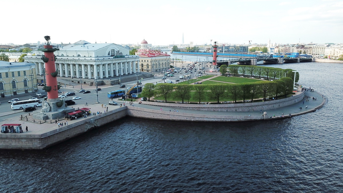Фото: Яндекс картинки. Стрелка Васильевского острова. Фотография 1