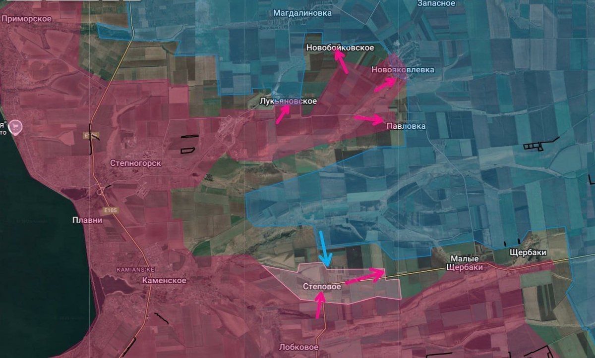    Десантники ВС РФ установили контроль над Степовым под Степногорском