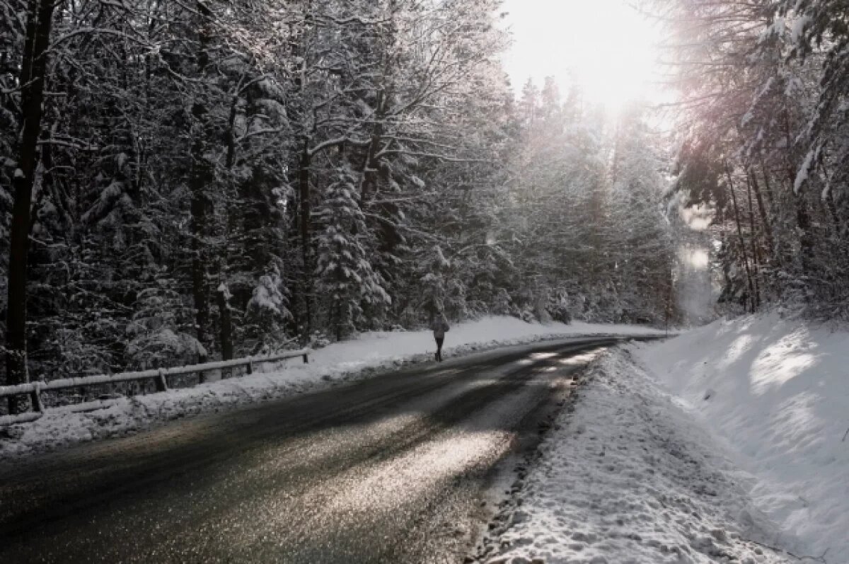    В регионе ожидается гололед из-за переохлажденного дождя
