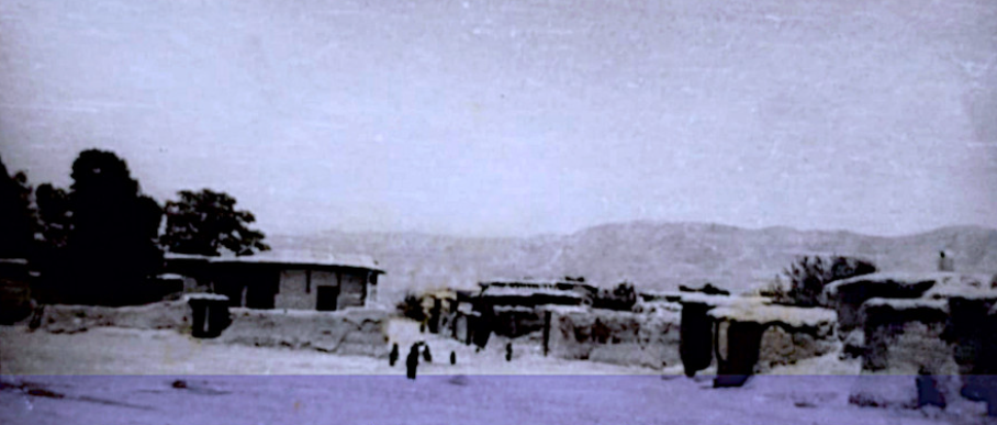 Афганский кишлак Чахи-Аб в окрестностях которого дислоцировалась мотоманевренная группа советских пограничных войск