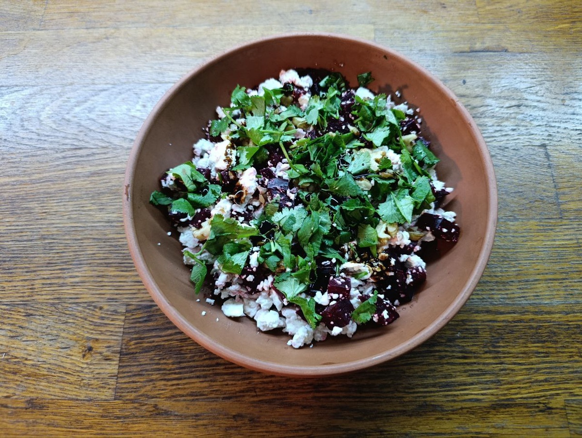 Примеры моих салатов