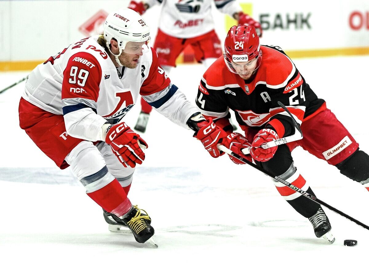    Хоккей. КХЛ. "Спартак" (Москва) - "Локомотив" (Ярославль) | © РИА Новости / Алексей Филиппов