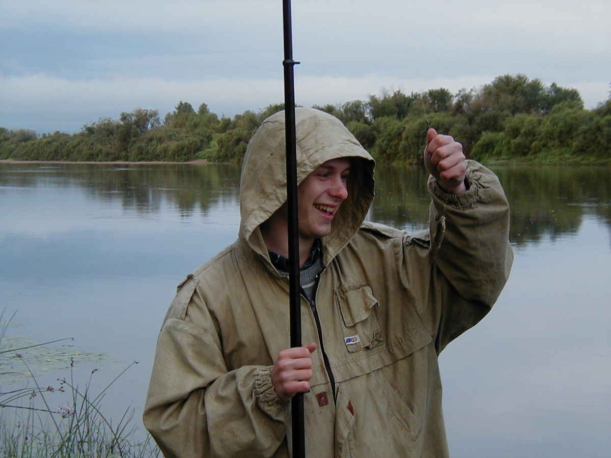 Вот это улов! Река Вага. 2002