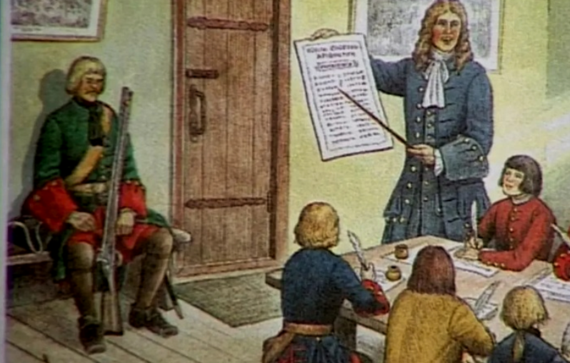 Школа времён Петра I