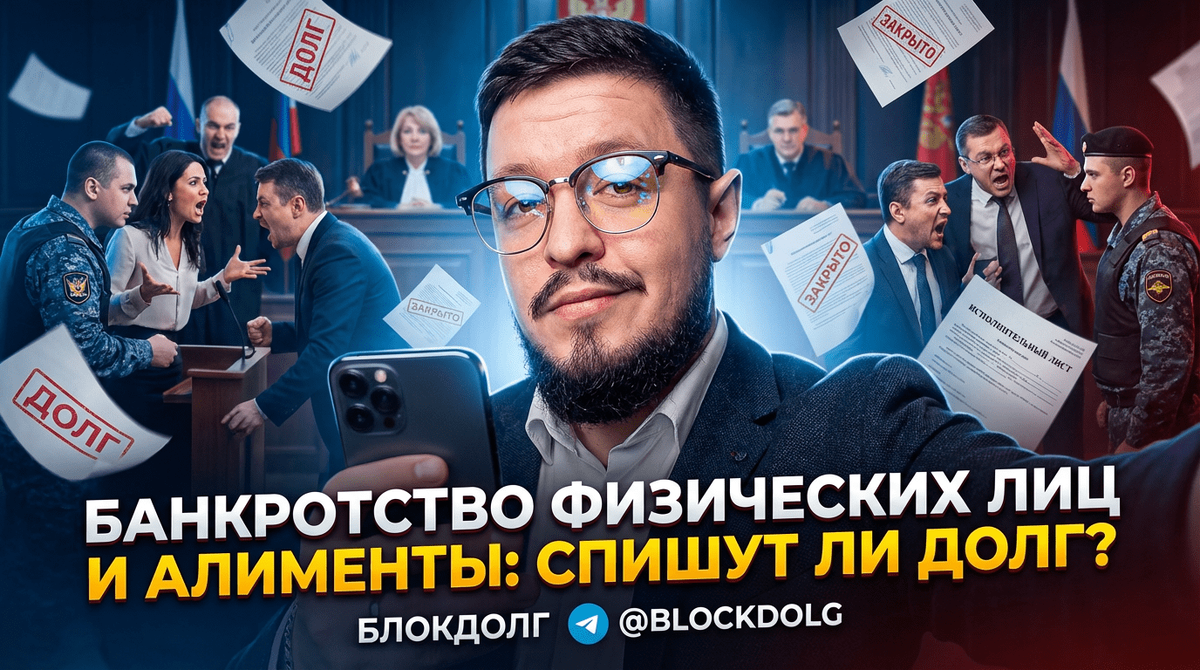    Долги по алиментам не подлежат списанию при процедуре банкротства. Максим