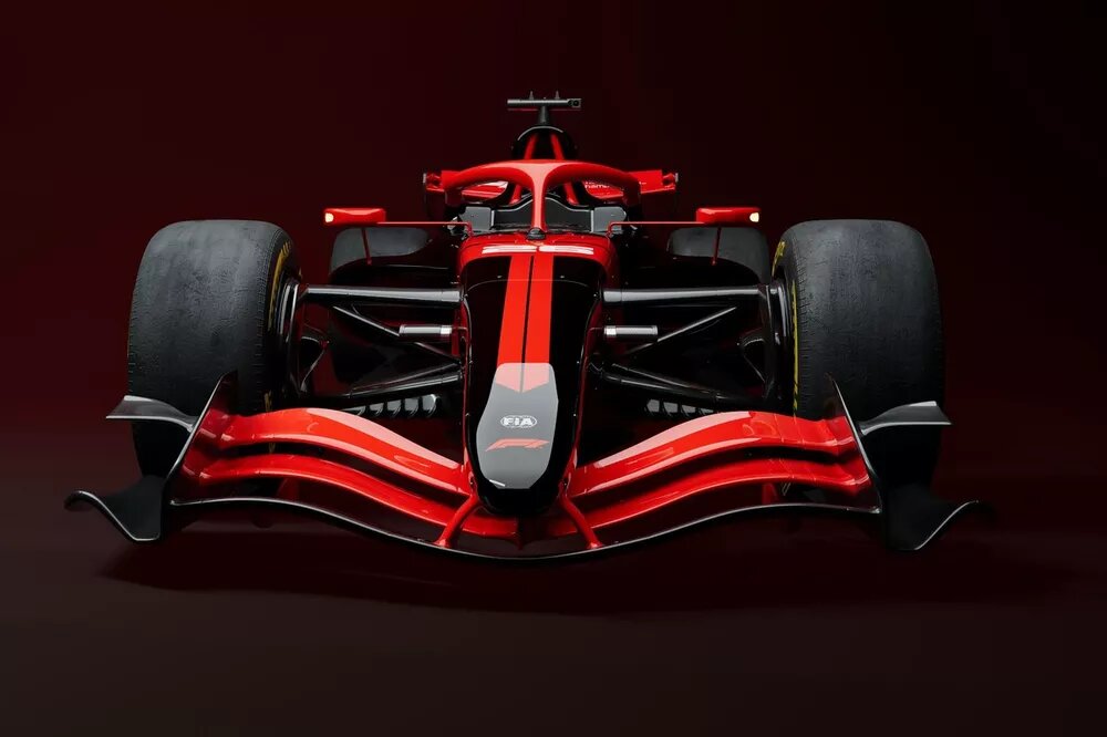 Рендер болида Формулы-1 2026