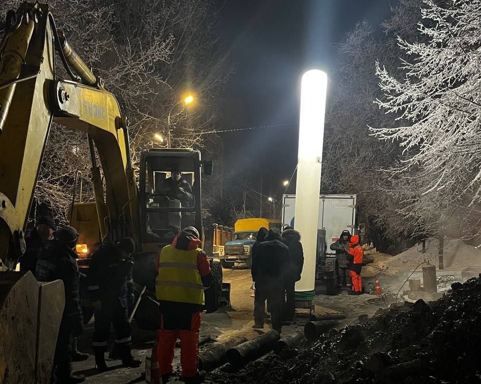    Теплосеть в центре Ульяновска планируется отремонтировать к полуночи