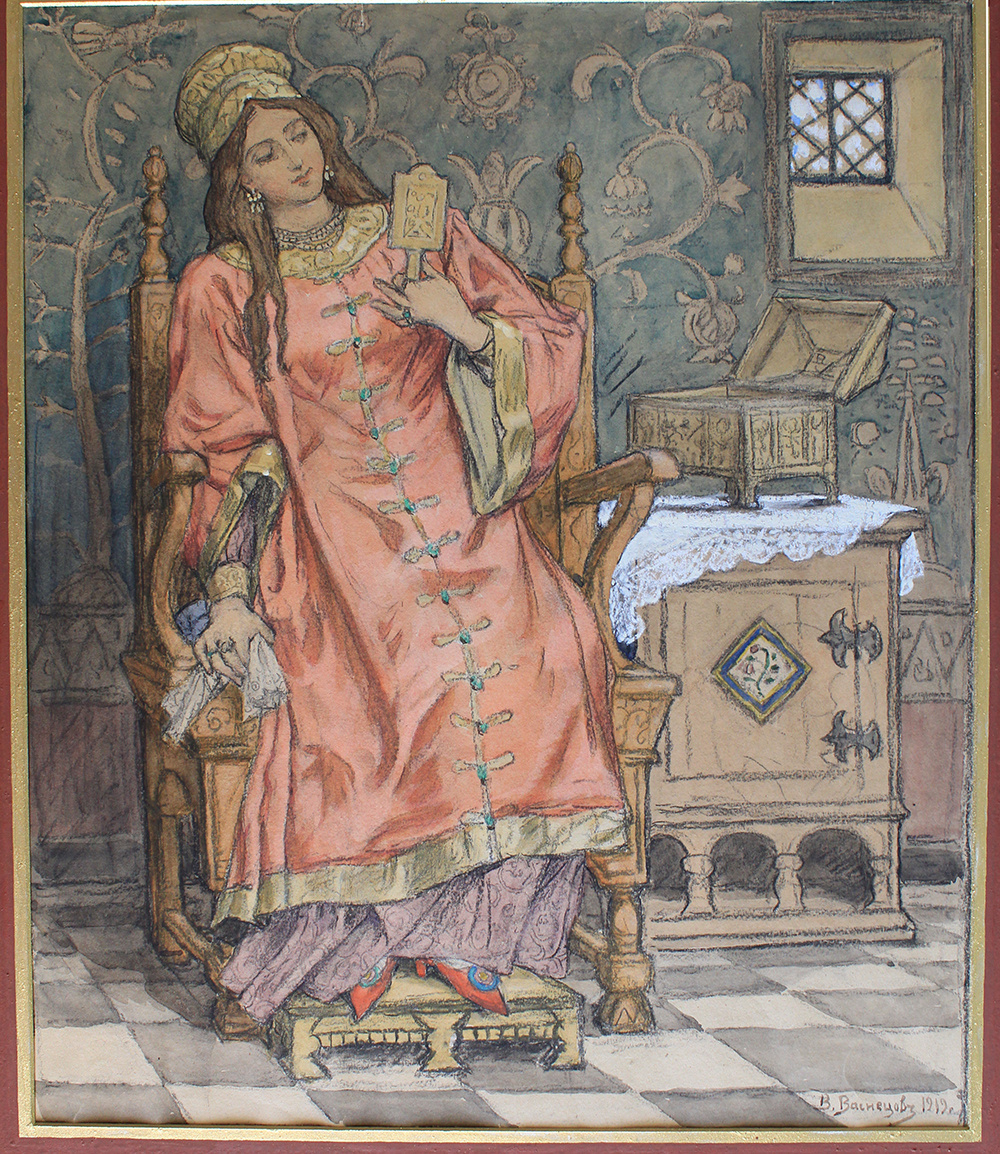 Васнецов. Несмеяна.