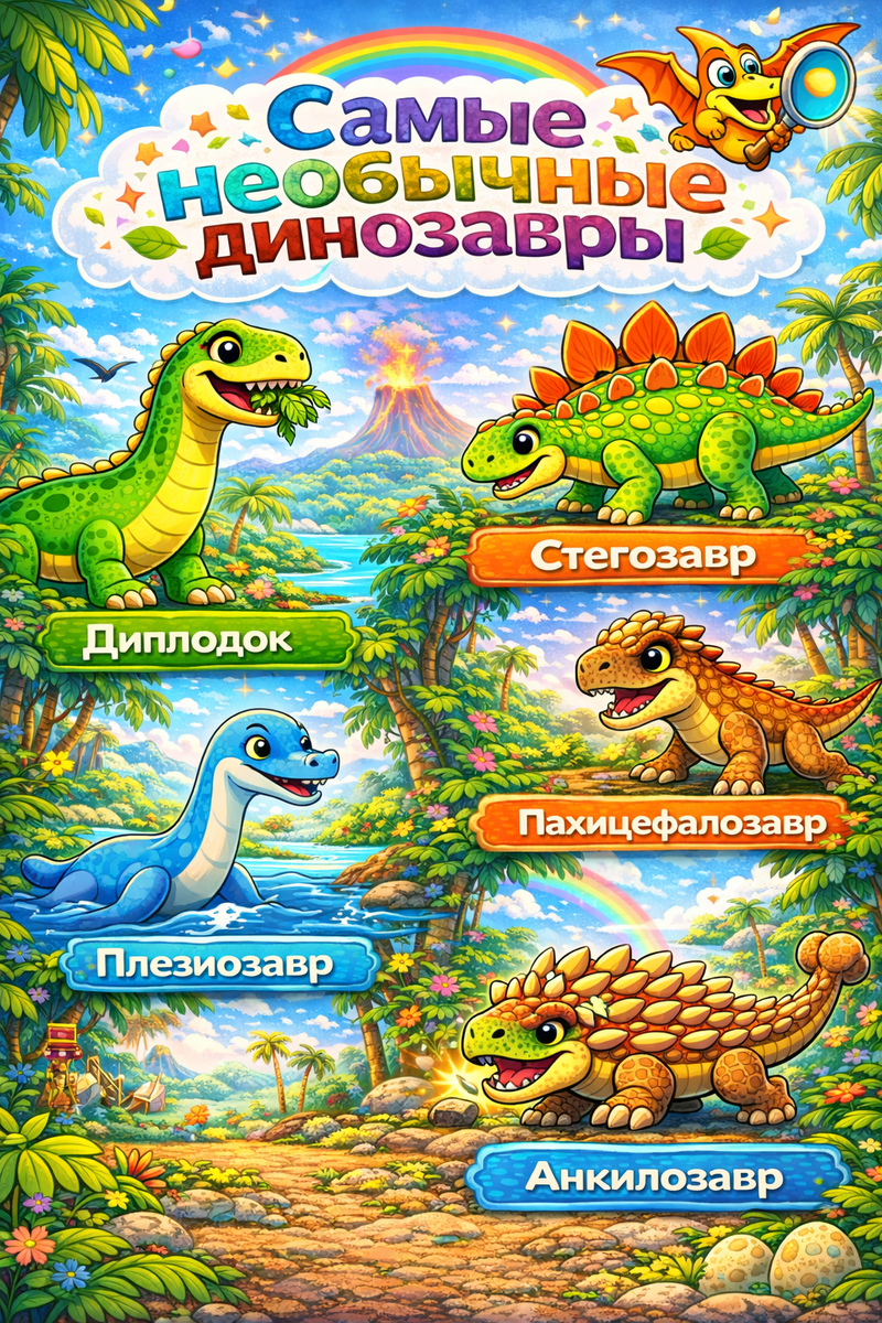 ТракТЫРишкА о динозаврах