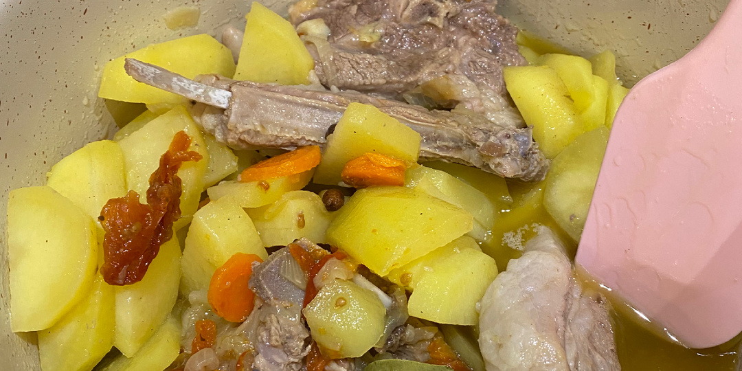 Каре барашка в мультиварке