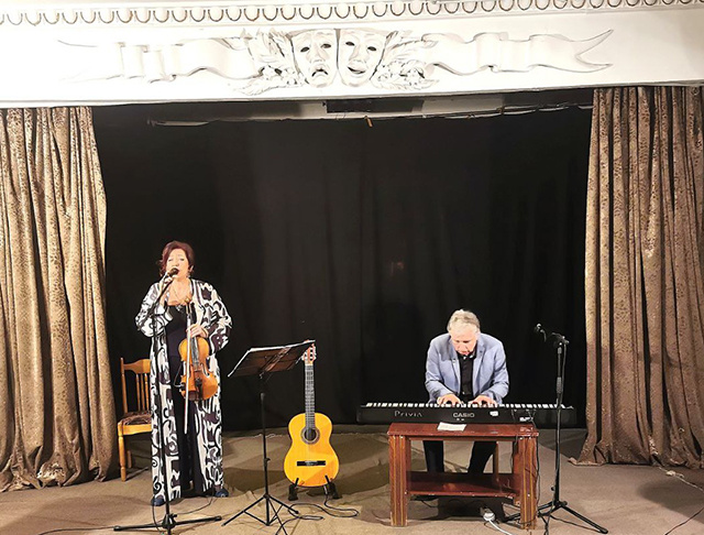 Халида Абуева и Евгений Слабиков