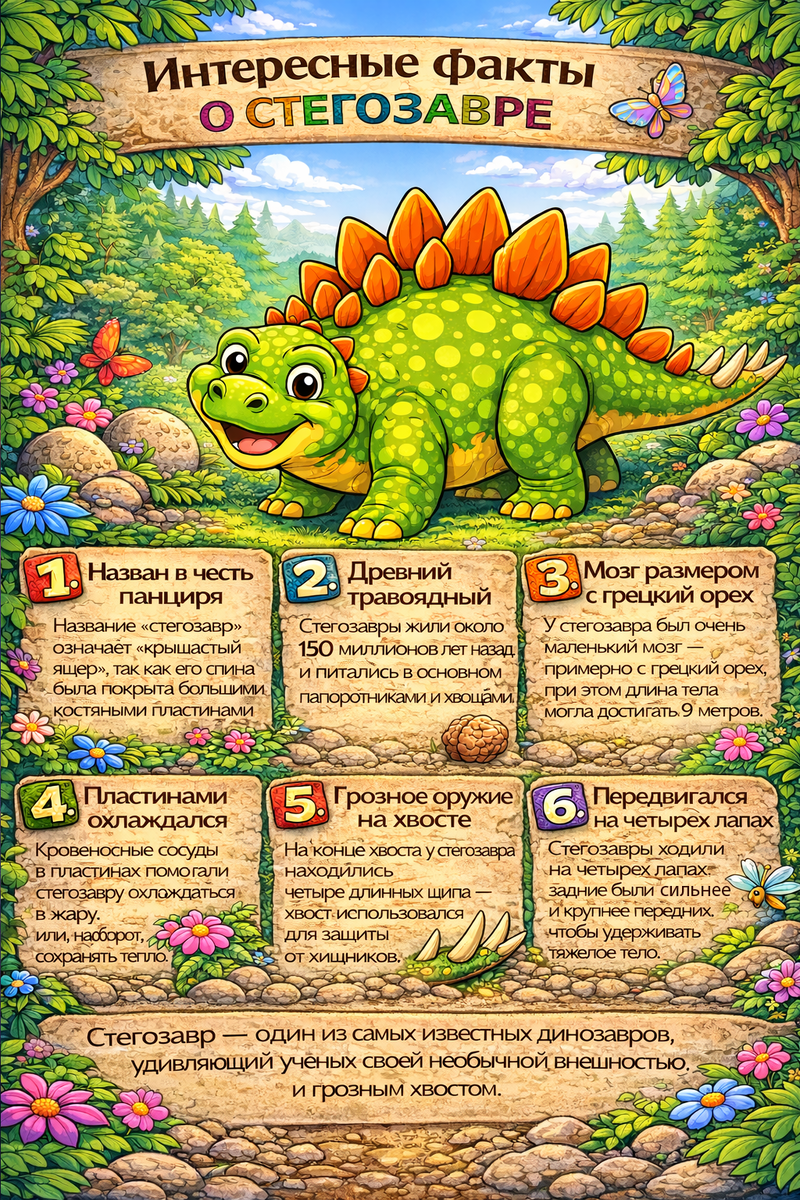 ТракТЫРишкА о стегозавре