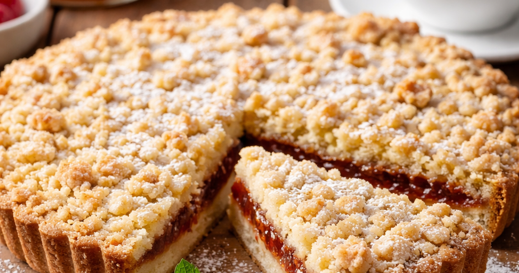 Тертый пирог с повидлом: секреты идеального десерта к чаю