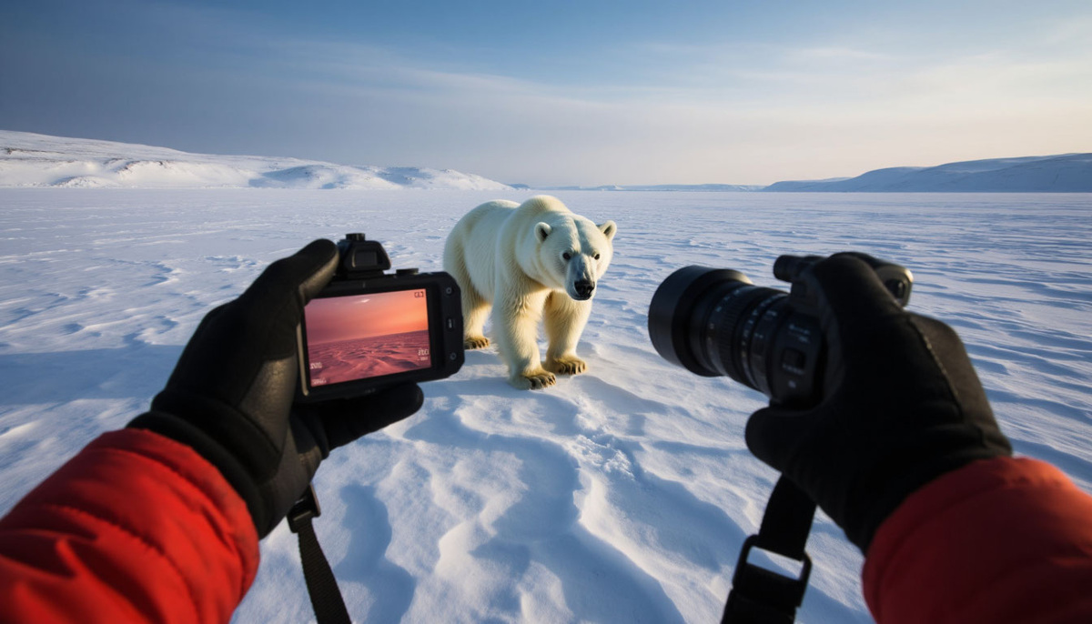 Почему белые медведи невидимы для тепловизора? Разгадываем секрет "теплового призрака" Арктики