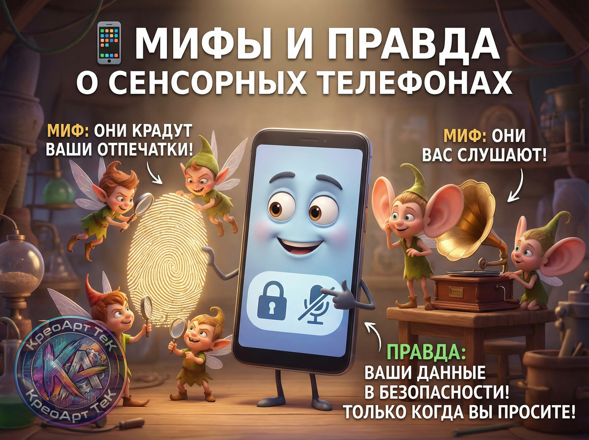 Мифы и правда о сенсорных телефонах