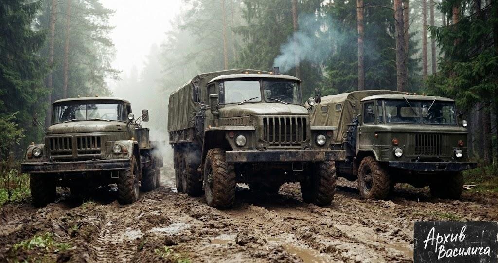 Урал, ЗИЛ или «Шишига»? Кто на самом деле был королем бездорожья в СССР: отчеты из 80-х