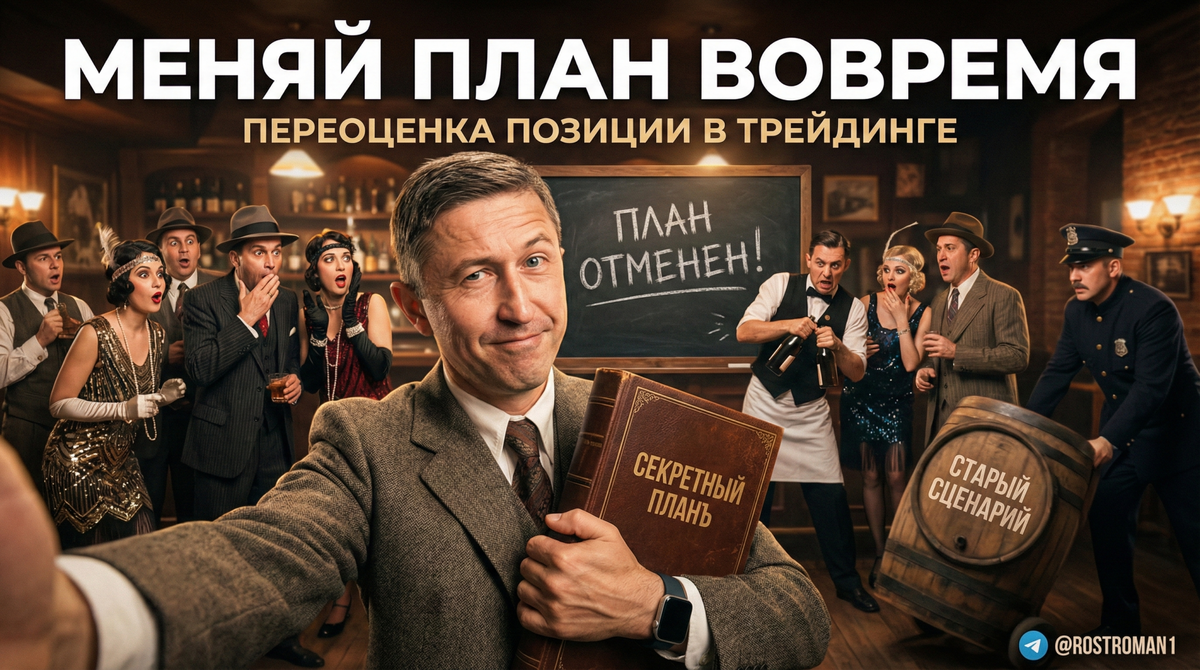   Изменение сценария сделки — ключ к успеху в трейдинге. РоСТ | Роман о Системном Трейдинге