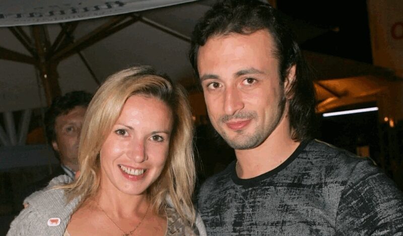    на фото Илья Авербух и Ирина Лобачева