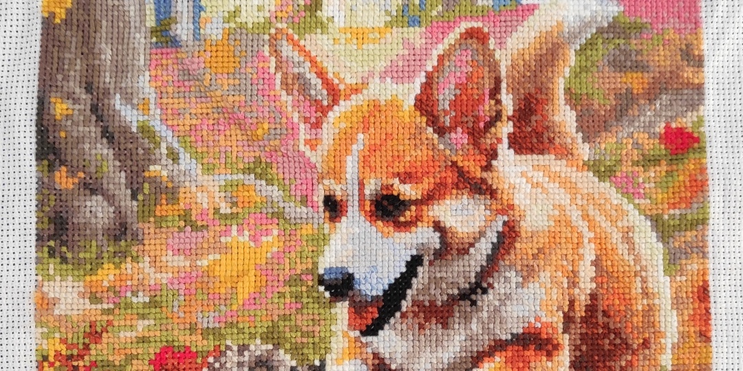 Маленькие шажки в вышивке дают неплохие результаты