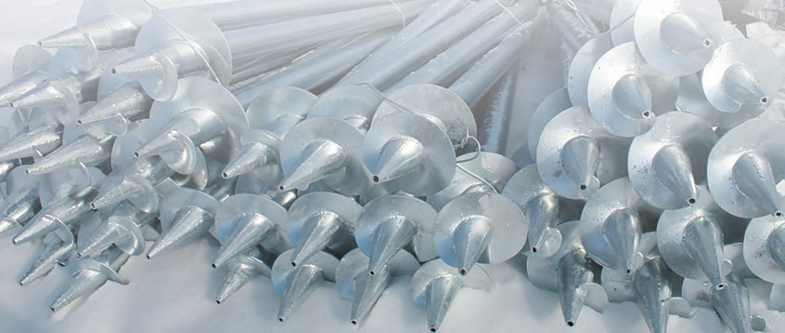 Винтовые сваи