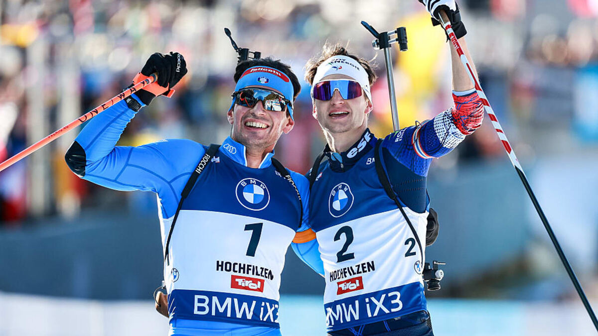 Томмазо Джакомель и Эрик Перро занимают первые две строчки в общем зачете Кубка мира