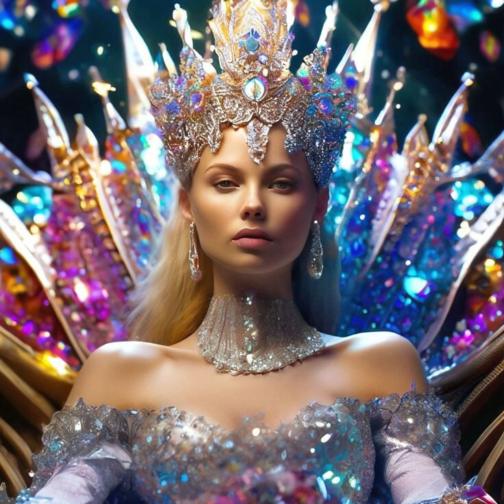 Снежная королева из сказки.