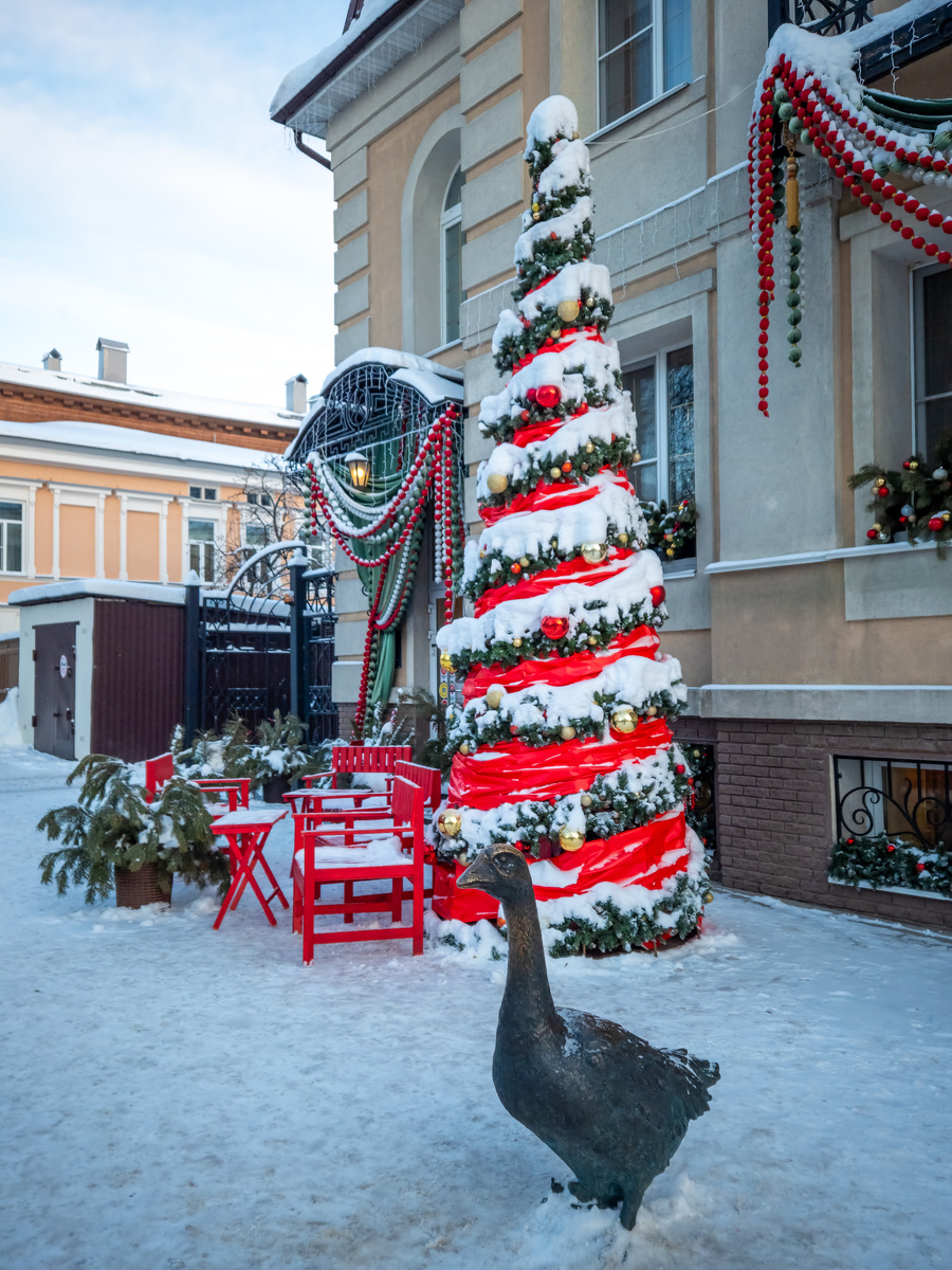 Арзамасский гусь (около гостиницы "Реавиль").