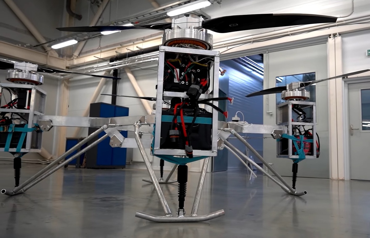 Технические характеристики составных частей БПЛА «Мотылёк» 