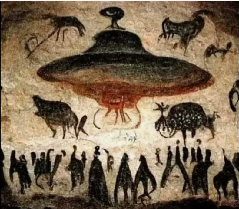 Древний наскальный рисунок