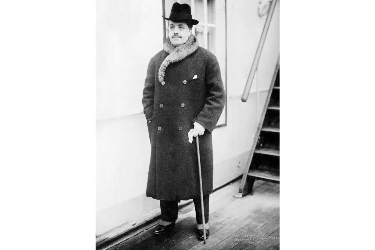    Сергей Дягилев, 1916 год. скриншот с сайта The New York Times