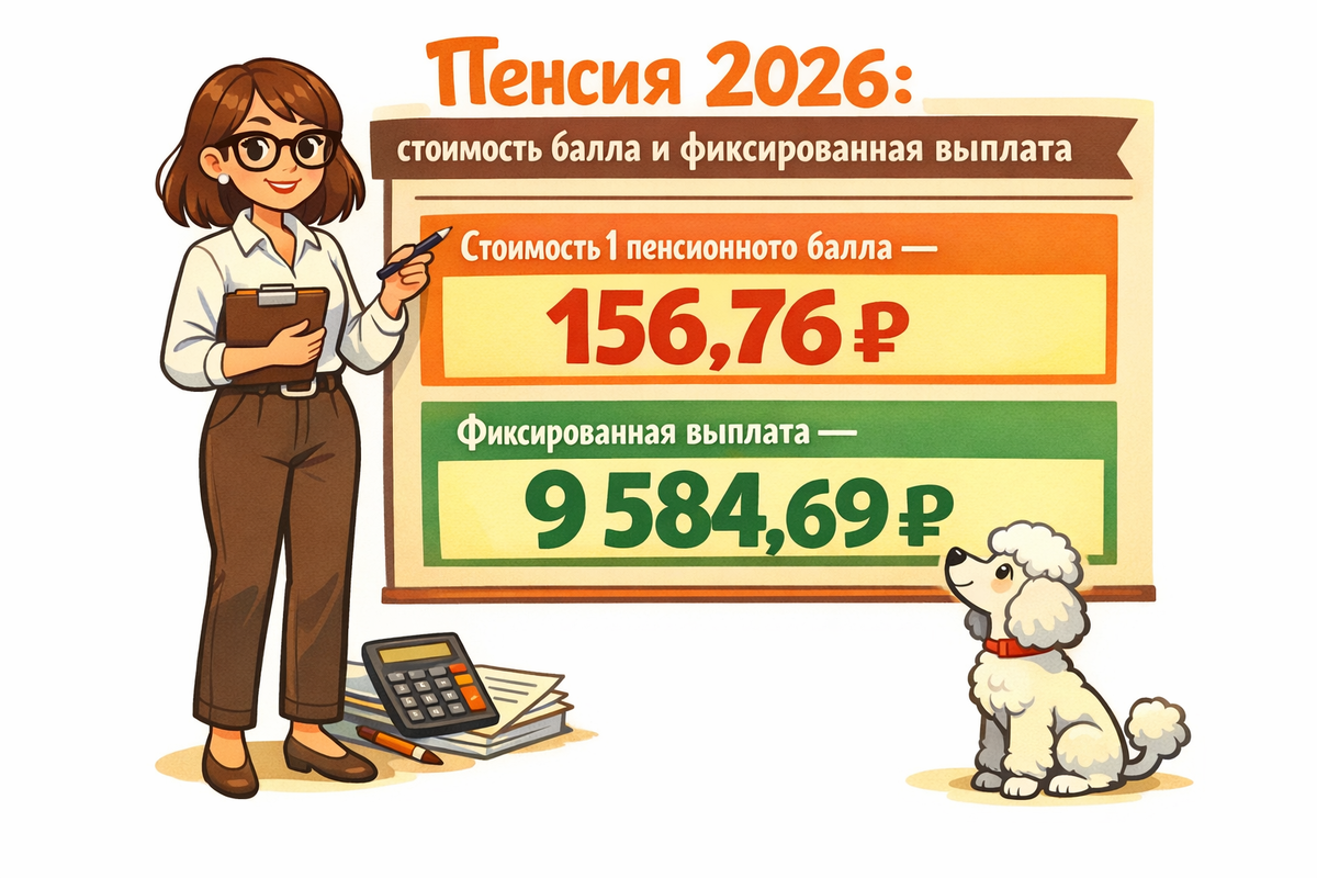 Не очень то много прибавляет 1 пенсионный балл(((