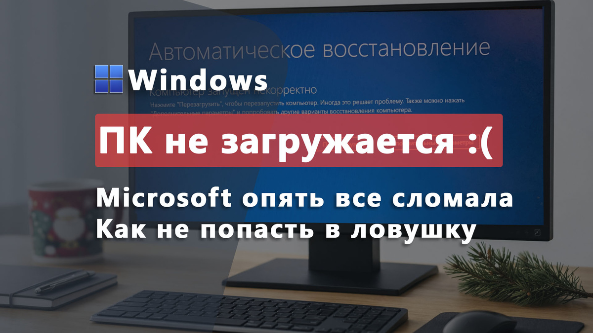 Почему Windows 11 ломает загрузку ПК и как этого избежать / Дзен.Уловка-32