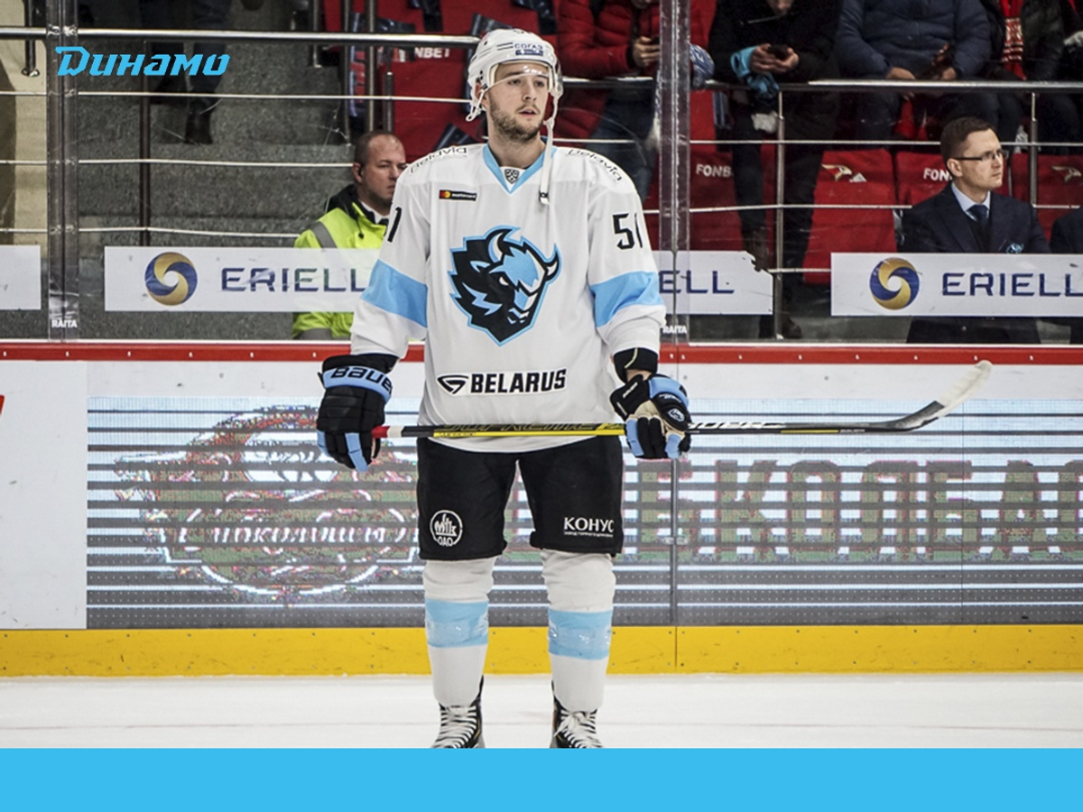    Райан Спунер | © Фото : Twitter ХК "Динамо" (Минск)
