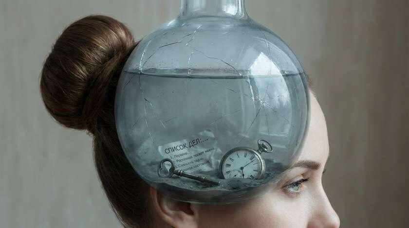 Мозг в режиме перегрузки: память становится ситом, а мысли - мутной водой